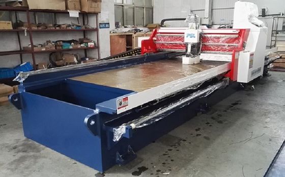 Carbon Sheet Metal V Groove Cutting Machine Horizontal Hydraulic  Slotting
